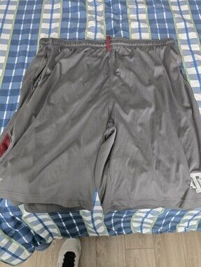 Russell Texas A&M Aggies Gray Athletic Shorts with Maroon Accent 2XL